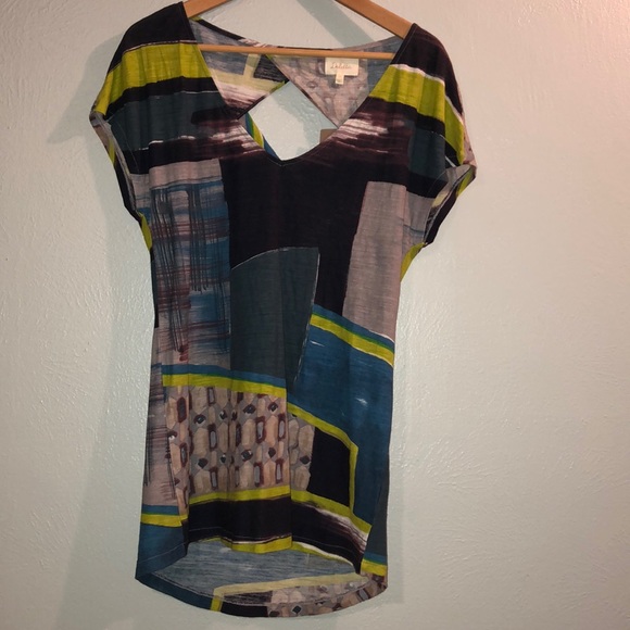 Anthropologie Tops - NEW Deletta Dewey Tonic Shirt Anthropologie Small